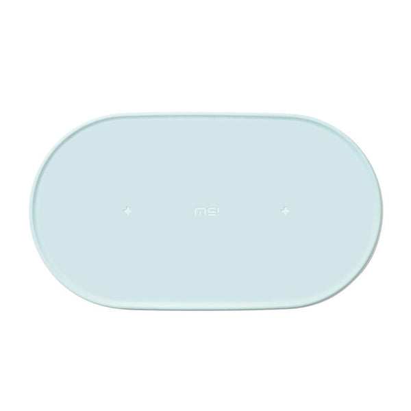 HKM-389395 Eco-Friendly Silicone Anti-Spill Placemat in Green - Non-Toxic and Slip-Resistant
