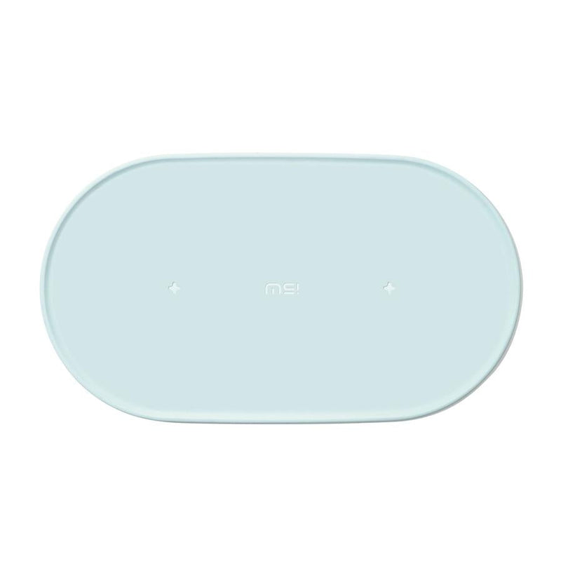 HKM-389395 Eco-Friendly Silicone Anti-Spill Placemat in Green - Non-Toxic and Slip-Resistant