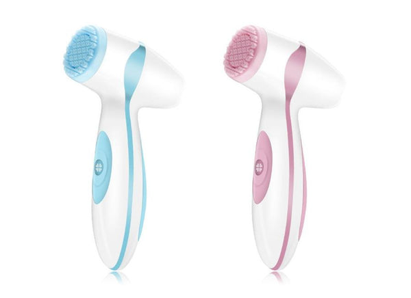 HKM-389459 Facial Cleansing Massager with Dual Massage Heads and Oscillation Technology