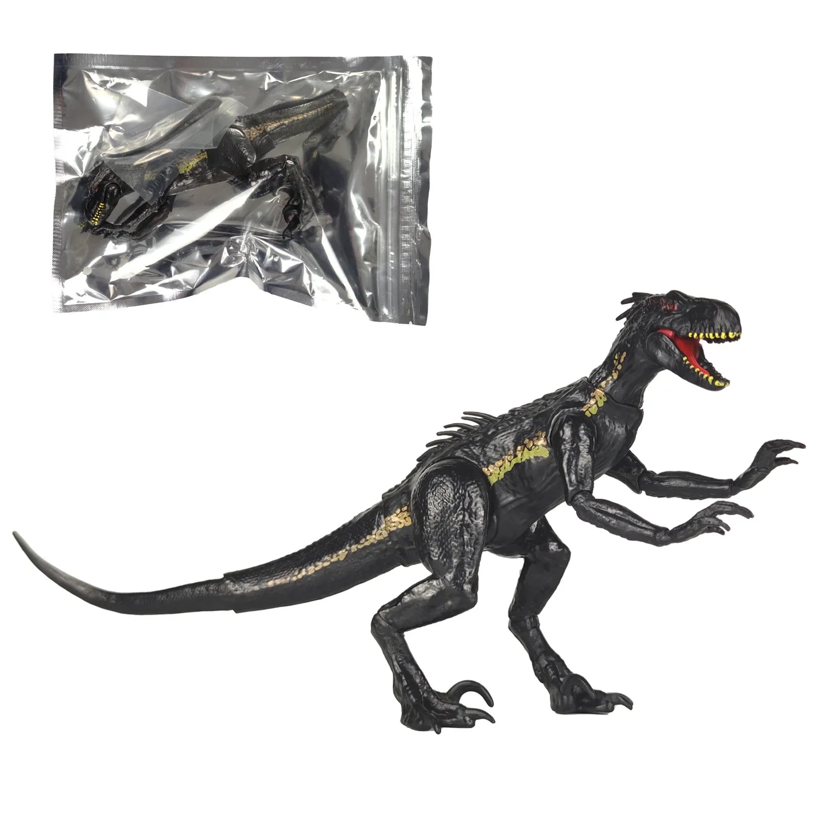 HKM-389715 Children's Simulated Dinosaur Animal Model Toy - Plastic Cartoon Figure for Ages 2-12