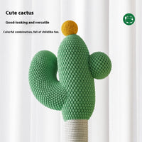 HKM-3897917 Large Pastoral Cactus Cat Climbing Frame in Durable Density Plate