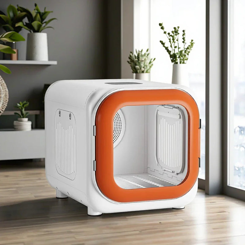 HKM-389971 Eco-Friendly Electric Pet Hair Dryer Box with Noise Reduction, 7kg Capacity for Dogs and Cats