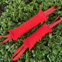 HKM-3900093 Red Bite Stick and Pillow for Dogs - Various Sizes Available