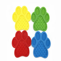HKM-3900605 Silicone Dog Lick Pad for Bathing ¨C Food-Grade, Wall-Mounted, Slow Feeding Distraction Mat