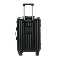 HKM-390099 Custom ABS Trolley Carry-On Luggage Set - 14, 20, 24, 28 Inch Travel Cases