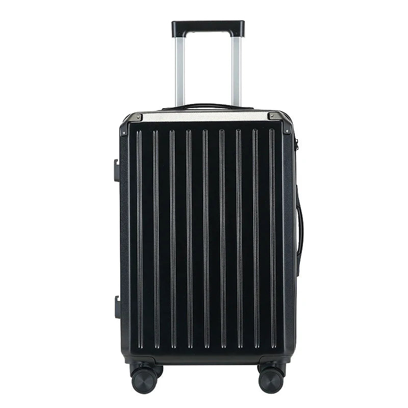 HKM-390099 Custom ABS Trolley Carry-On Luggage Set - 14, 20, 24, 28 Inch Travel Cases