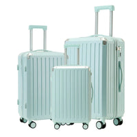 HKM-390099 Custom ABS Trolley Carry-On Luggage Set - 14, 20, 24, 28 Inch Travel Cases