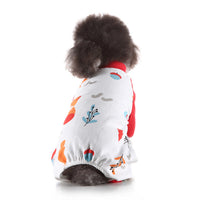 HKM-3901245 Cozy Polyester Pajamas for Pets in Various Colors and Sizes