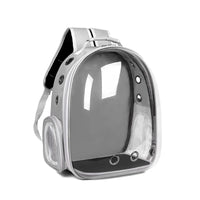 HKM-390227 Transparent Space Capsule Pet Carrier Backpack for Small Animals - Breathable and Portable for Outdoor Travel