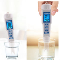 HKM-390227 Water Quality Test Pen for Temperature, pH, Conductivity, and Hardness Measurement