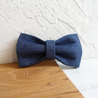 HKM-3902397 Yellow Cowboy Pet Collar Bow Tie Traction Set - Polyester, Available in XS, S, M, L, XL