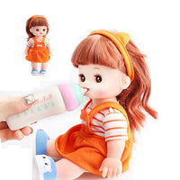 HKM-390355 10 Inch Musical Marina Doll Toy Set for Girls – Cute & Educational Gift for Toddlers