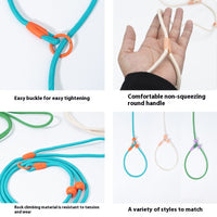 HKM-3904189 Durable Explosion-Proof Dog Leash with Hand Hold, 150CM Length, Multiple Colors Available