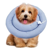 HKM-390419 Adjustable Waterproof Elizabethan Collar for Cats and Dogs - Recovery Cone for Wounds, Multiple Sizes Available