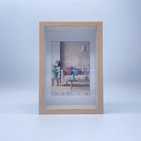 HKM-390739 Metal and Plastic Silver Photo Frames in Various Sizes 4x6, 5x7, 8x10, A3, A4