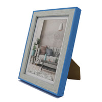 HKM-390739 Metal and Plastic Silver Photo Frames in Various Sizes 4x6, 5x7, 8x10, A3, A4