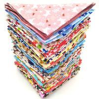HKM-3907773 Pet Triangle Shaped Drool Towel for Dogs - Stylish Cloth Accessory in S/M Sizes