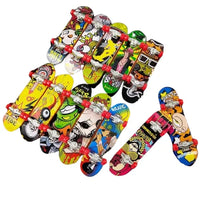 HKM-390867 Mini Finger Skateboard Set - Creative Desktop Toys for Stress Relief and Fun