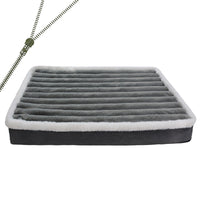HKM-3910205 Warm Anti-Bite Dog Mat Mattress in Green, Pink, and Gray - Multiple Sizes Available