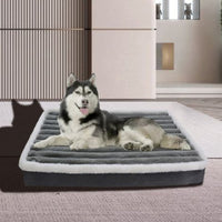 HKM-3910205 Warm Anti-Bite Dog Mat Mattress in Green, Pink, and Gray - Multiple Sizes Available
