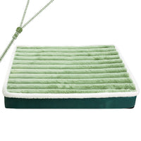 HKM-3910205 Warm Anti-Bite Dog Mat Mattress in Green, Pink, and Gray - Multiple Sizes Available