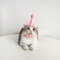 HKM-3910717 Adorable Colorful Dress-Up Headgear for Small Cats and Dogs