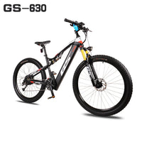 HKM-391187 27-Speed Electric Mountain Bike with Aluminum Frame, 48V 13Ah Battery, LCD Display, Air Suspension Fork, and Disc Brakes
