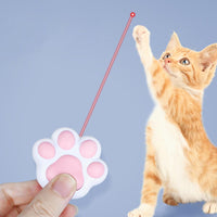 HKM-3913405 Multifunctional Infrared Teaser Toy for Cats with Key Chain and USB Rechargeable Light