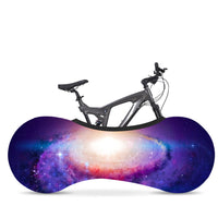 HKM-391379 Starry Sky Bicycle Dust Cover and Wheel Protector - Elastic Fit for Outdoor Use