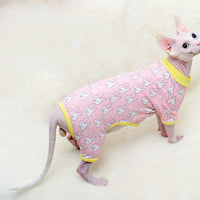 HKM-3914301 Cotton Cat Hair Loss Prevention T-Shirt for Spring, Summer, and Autumn