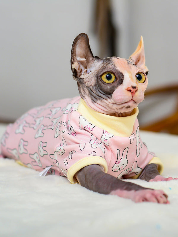 HKM-3914301 Cotton Cat Hair Loss Prevention T-Shirt for Spring, Summer, and Autumn