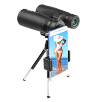 HKM-391571 Mobile Phone Camera Clip for Telescopes and Binoculars - Black, Plastic Adapter 5-8.5 cm
