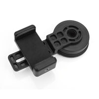 HKM-391571 Mobile Phone Camera Clip for Telescopes and Binoculars - Black, Plastic Adapter 5-8.5 cm