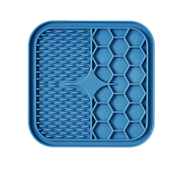 HKM-3916093 Silicone Licking Pad for Cats and Dogs - Slow Feed Bowl in Various Sizes and Colors