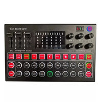 HKM-391763 USB Sound Card Adapter for Microphones and Headsets - Compatible with PCs and Phones