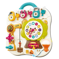 HKM-391827 Montessori Toddler Busy Board - Sensory Articulating Toy for Early Learning and Development