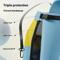 HKM-3919933 Lightweight Portable Cat Diaper Bag with Adjustable Strap - Medium to 2XL Sizes Available