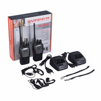 HKM-392083 Rechargeable Walkie Talkies with 16 Channels and Long-Lasting Battery Life - Model BF-888S