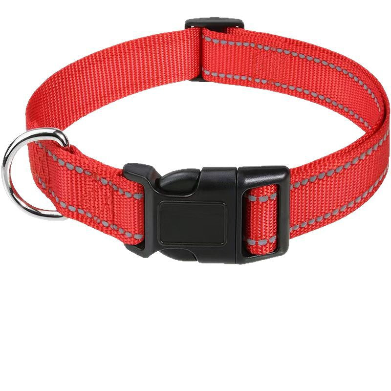 HKM-3921469 Adjustable Nylon Dog Chest Strap Collar in Multiple Colors