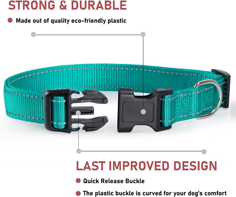 HKM-3921469 Adjustable Nylon Dog Chest Strap Collar in Multiple Colors