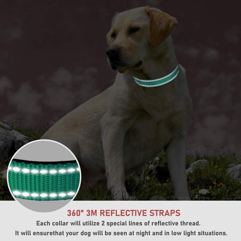 HKM-3921469 Adjustable Nylon Dog Chest Strap Collar in Multiple Colors