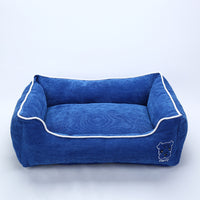 HKM-3921725 Bite-Resistant Corduroy Kennel - Multiple Sizes Available