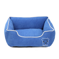 HKM-3921725 Bite-Resistant Corduroy Kennel - Multiple Sizes Available