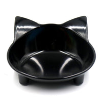 HKM-3921853 Cat-Shaped Melamine Pet Bowl with Anti-Slip Base for Easy Feeding and Cleaning
