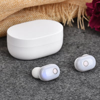 HKM-392339 Wireless Mini Binaural Headphones with Bluetooth 5.0 and Touch Controls
