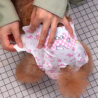 HKM-3923901 Pet Diaper for Female and Male Dogs - Multiple Sizes, Soft Non-Woven Fabric, Absorbent Polymer