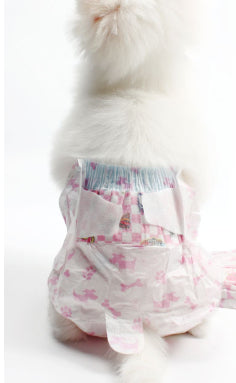 HKM-3923901 Pet Diaper for Female and Male Dogs - Multiple Sizes, Soft Non-Woven Fabric, Absorbent Polymer