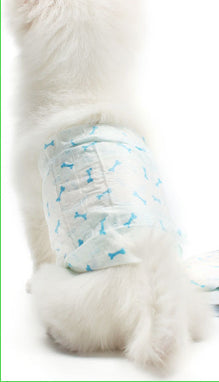 HKM-3923901 Pet Diaper for Female and Male Dogs - Multiple Sizes, Soft Non-Woven Fabric, Absorbent Polymer