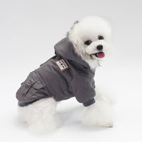 HKM-3924029 Cozy Cotton and Fleece Dog Vest for Autumn and Winter Wear