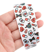HKM-392403 Cute Cartoon Doctor Mobile Phone Lanyard with Metal Buckle and Soft Polyester Design